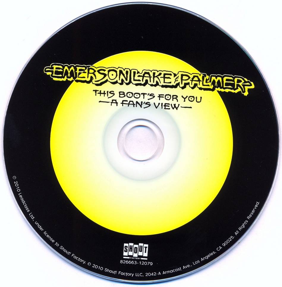 Emerson, Lake and Palmer A Time and A Place : CD4